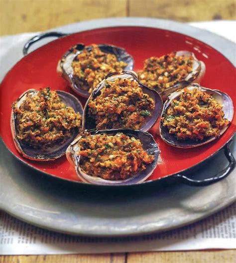 Stuffed Quahogs Recipe Leite S Culinaria