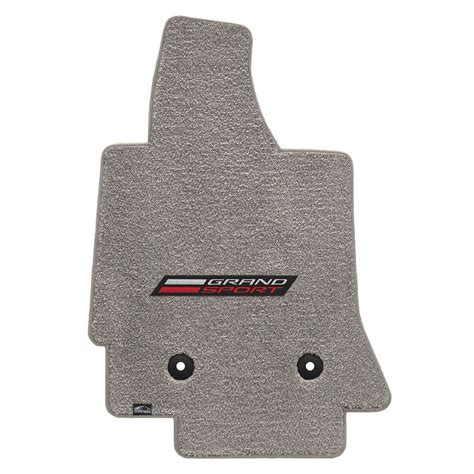 2014 2020 C7 Lloyd 2pcs Floor Mat Grand Sport Logo Grey