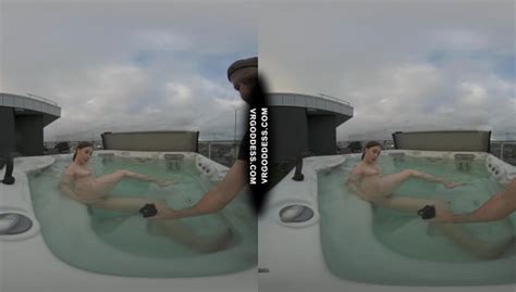 Behind The Scenes Filming Pretty Lika Rooftop Jacuzzi Dildo Masturbating Vr Porn Video
