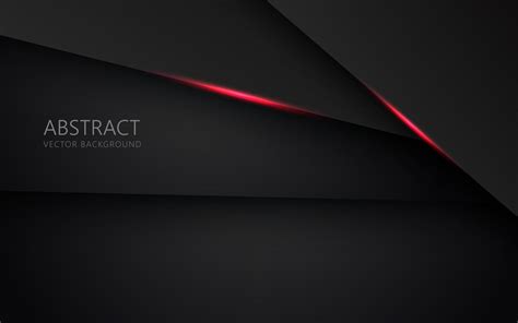 Abstract Light Red Black Space Frame Layout Design Tech Triangle