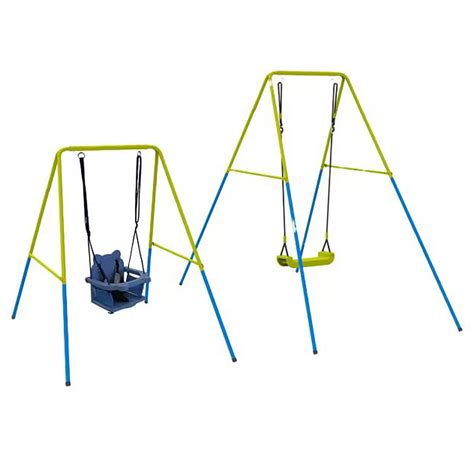 Metal 2-in-1 Swing Playset - Jay's Toy Box