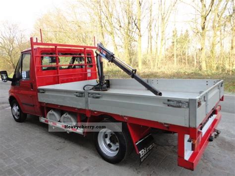 Ford Transit Flatbed Crane 24tddi Dl Only 44300km 2003 Truck Mounted