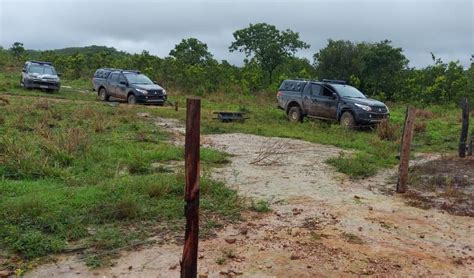 Polícia Civil prende pai e filho por invasão de propriedade rural e