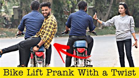 Bike Lift Prank With A Twist Thatwascrazy Youtube