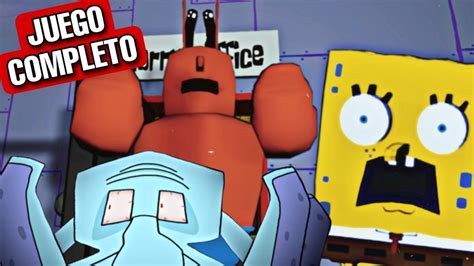Around The Clock at Bikini Bottom JUEGO COMPLETO en ESPAÑOL Full Game iTownGamePlay YouTube