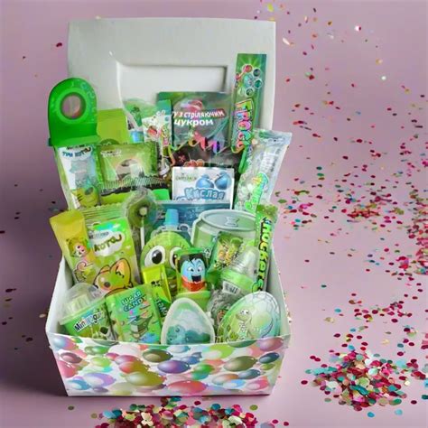 Эксклюзивная коробка на день рождения с конфетами, сладкий подарок с ...