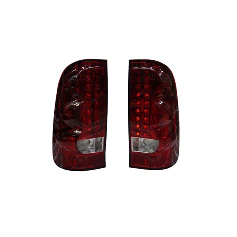 Focos Traseros Led Toyota Hilux Fondo Rojo Biocar Tuning