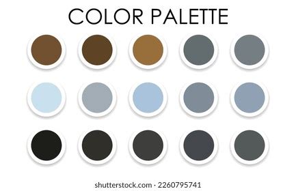 Large Color Palette Design Vector Illustration Stock Vector (Royalty ...