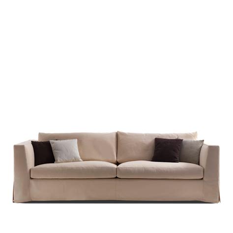 Contemporary Sofa OXFORD Divani Santambrogio Fabric 3 Seater