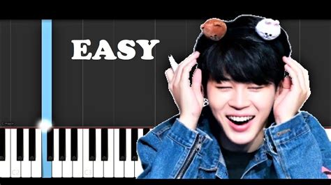 Bts Mikrokosmos Easy Piano Tutorial Youtube