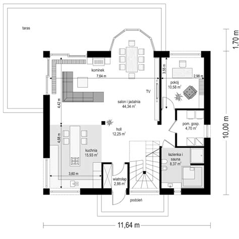 Projekt Domu Szafir M Mgprojekt