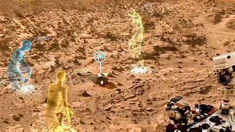 Walking On Mars Nasa Microsoft Explore Red Planet With Wearable