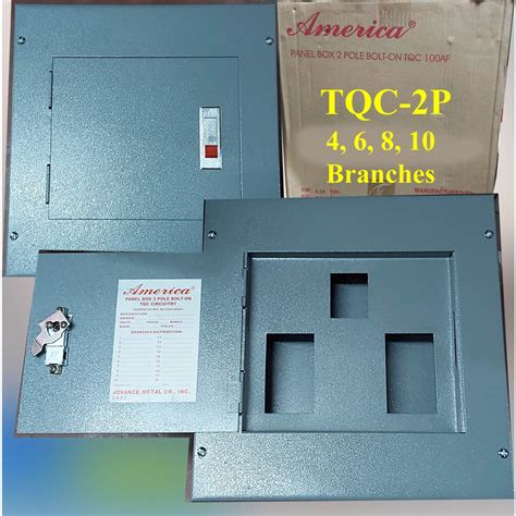 America Panel Box Tqc Pole Branches For Bolt On Breakers