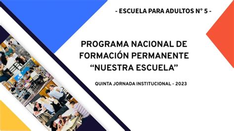 QUINTA JORNADA INSTITUCIONAL 2023