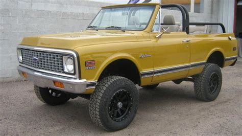 1971 Chevrolet Blazer Vin Ke181s657978 Classic Com