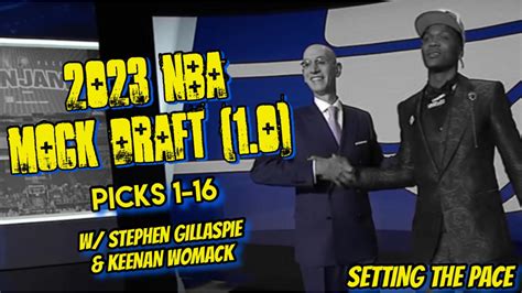 2023 Nba Mock Draft 1 0 Picks 1 16 R Pacers