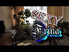 Milf Sexy Frina Naked Cleans Apartment And Sings Song Katyusha Booty Ass Milf Natural Tits