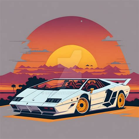 Sunset Journey: Nostalgic Retro Vintage Car by CeemkoArt on DeviantArt