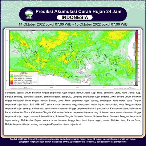 BMKG On Twitter Halo Sobat BMKG Mari Cek Potensi Curah Hujan Di