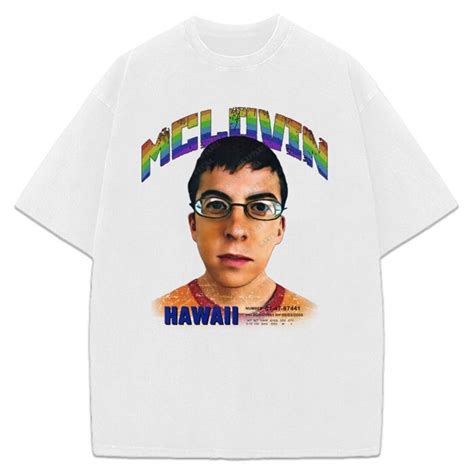 Mclovin T Shirt Superbad Movie Fogell Hawaii Id Mclovin Jonah Hill Tee Etsy