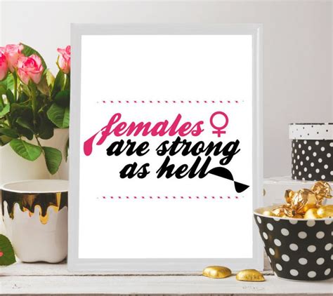 Pink Wall Art Feminism Quote Feminism Print Feminist Inspirational