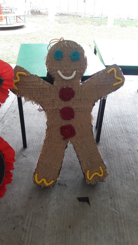 Piñata galleta de gengibre de navidad Manualidades Galletas de