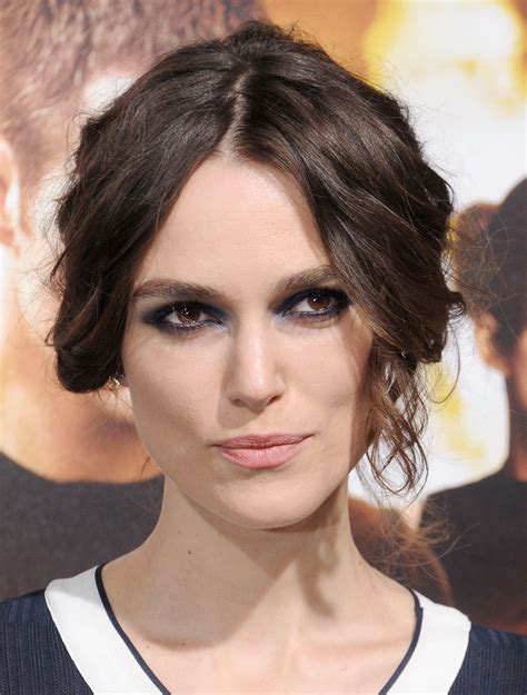 Keira Knightley Smoky Eye Shadow 2014 Popsugar Beauty