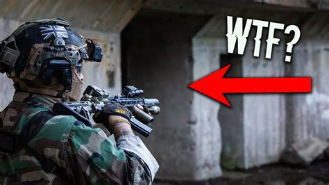 INSANE Airsoft Game In Abandoned WW2 German Bunker 416 Devgru GBBR