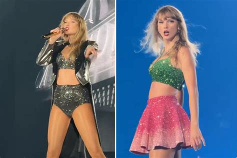 Taylor Swift debuts new outfits at The Eras Tour Paris!