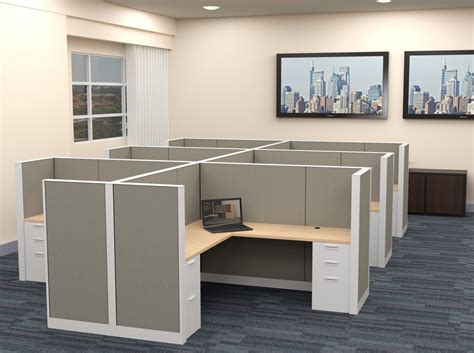 Steelcase Answer Remanufactured Cubicles W6202 Conklin Office Furniture