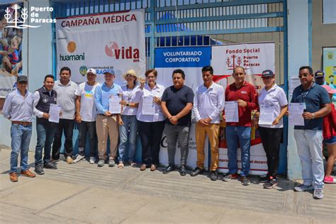 SE REALIZÓ CON ÉXITO CAMPAÑA MÉDICA GRATUITA EN SANTA CRUZ PARACAS