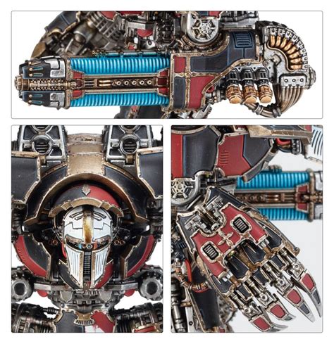 Legions Imperialis Warlord Titan With Power Claw And Plasma