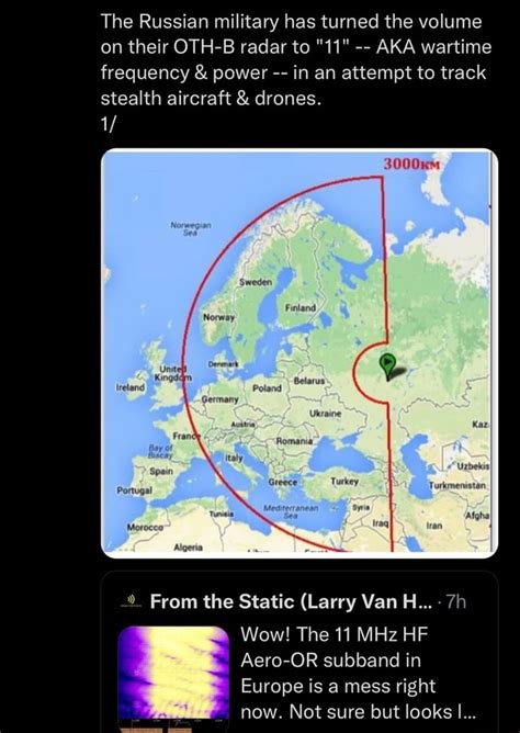 The Russian Military Has Turned The Volume On Their OTH B Radar To 11