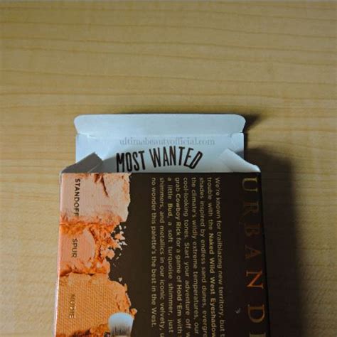 Ultima Beauty Urban Decay Naked Wild West Palette Tutorial Review With Swatches