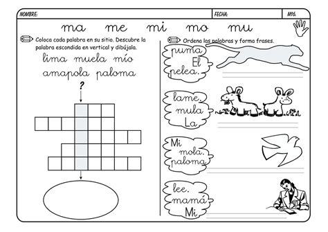 Actividades Con La Letra D Para Grado Primero Actividad Para La