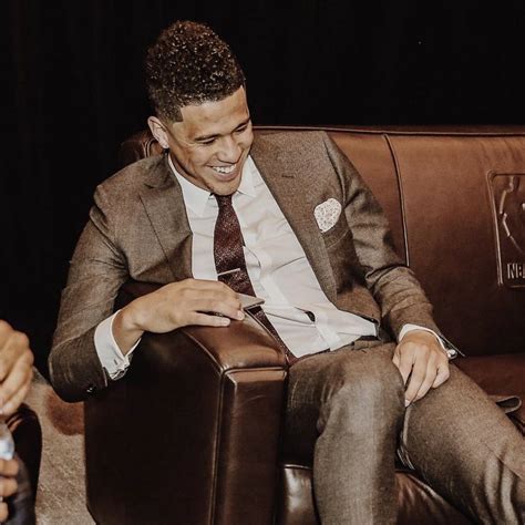 Devin Booker In Suit Phoenix Suns Basketball Suns Basketball Devin