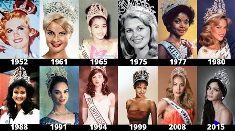 All Miss Universe Crowning Winners 1952 2022 Original Footage 🥇 Own