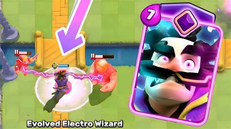 Evolved Electro WIZARD ULTIMATE Clash Royale Funny Moments Glitches