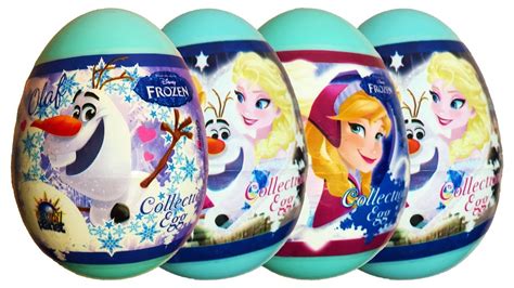 Frozen Surprise Eggs Unboxing Anna Elsa Olaf Happy Holidays Winter