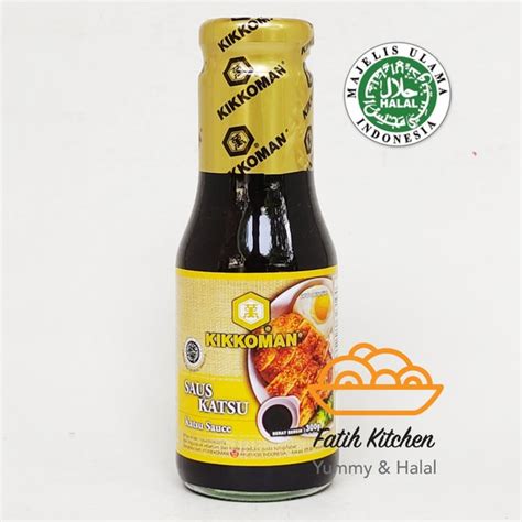 Jual Kikkoman Katsu Sauce Halal Gr Saus Katsu Di Lapak Fatih