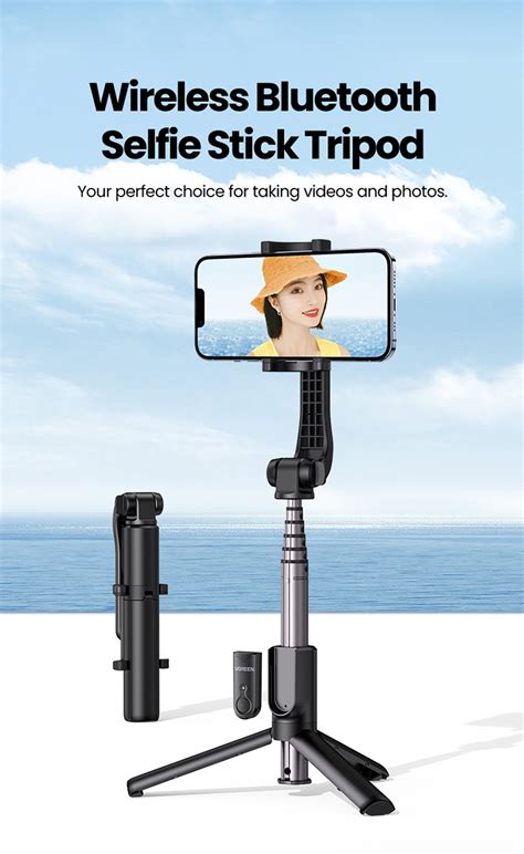 Ugreen Bluetooth Selfie Stick Tripod Stand Mm Extended M Bluetooth