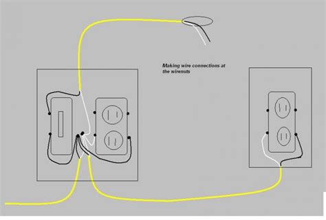 How To Wire A Switch And Plug In Same Box