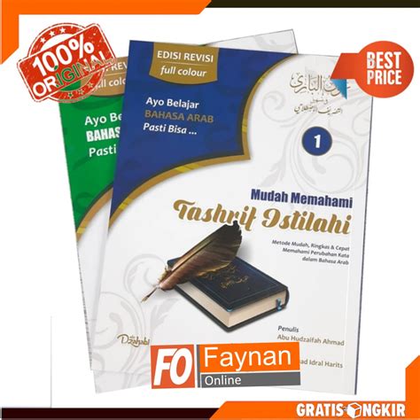 Jual Buku Shorof Untuk Pemula Mudah Memahami Tashrif Istilahi Mudah