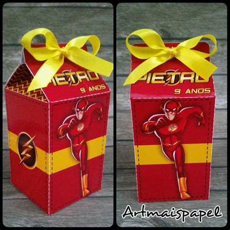 Kit 60 peças The Flash no Elo7 Art Mais Papel A06B5F 5th birthday