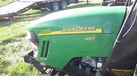 John Deere 2320 Engine Checkout Youtube