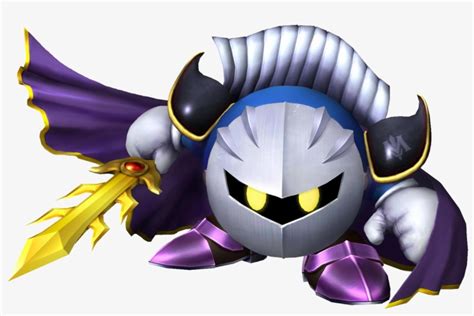 Meta Knight Kirby - Super Smash Bros Meta Knight Png Transparent PNG ...