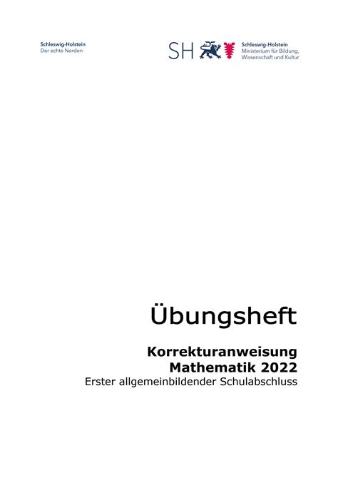 Solution Esa Mathematik Uebungsheft Korrekturanweisung Studypool