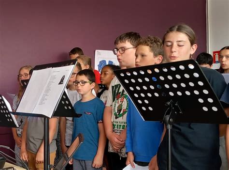 Spectacle de la chorale juin 2023 Collège Le Joncheray