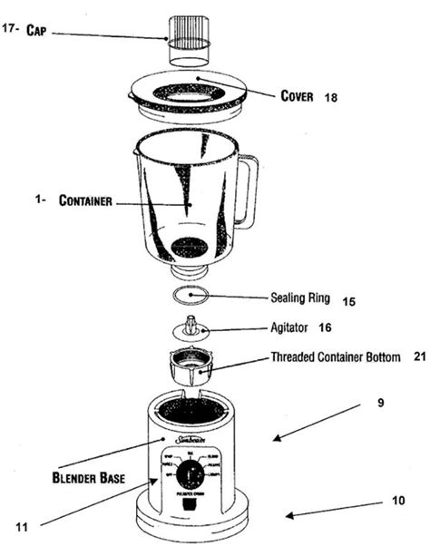 Vitamix 5000 Parts Diagram