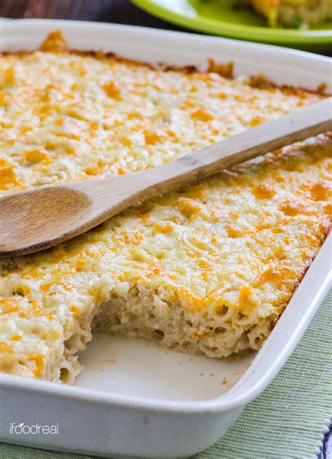 Cheesy Cauliflower Rice Casserole